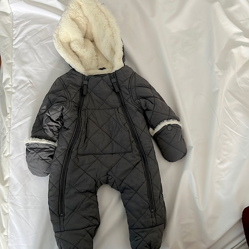 It’s urban republic, 3 month old winter jacket. To keep your new baby warm .